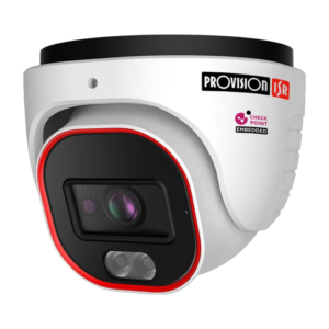 DH-320IPSN-28 Cámara de Cúpula/Torreta de Objetivo Fijo de 2MP con LED híbrido y análisis DDA1